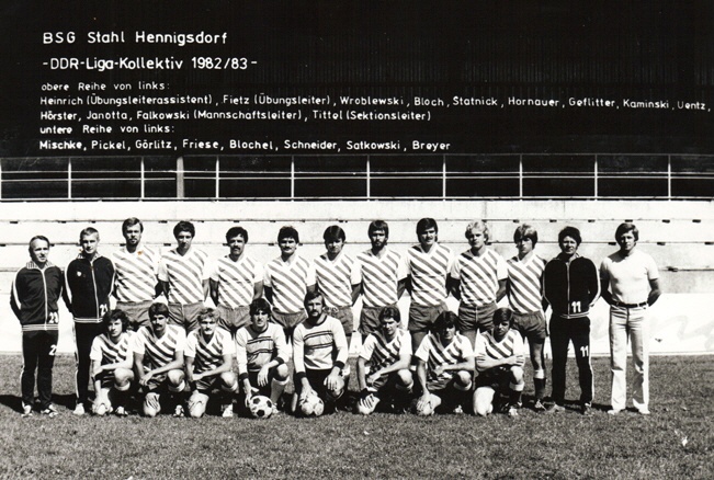 BSG STAHL Hennigsdorf 1982/83